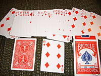 Bicycle One Way Force Red Magic Playing Cards Bicycle One Way Force Red Magic Playing Cards deck  Magic Magical Magician Illusion